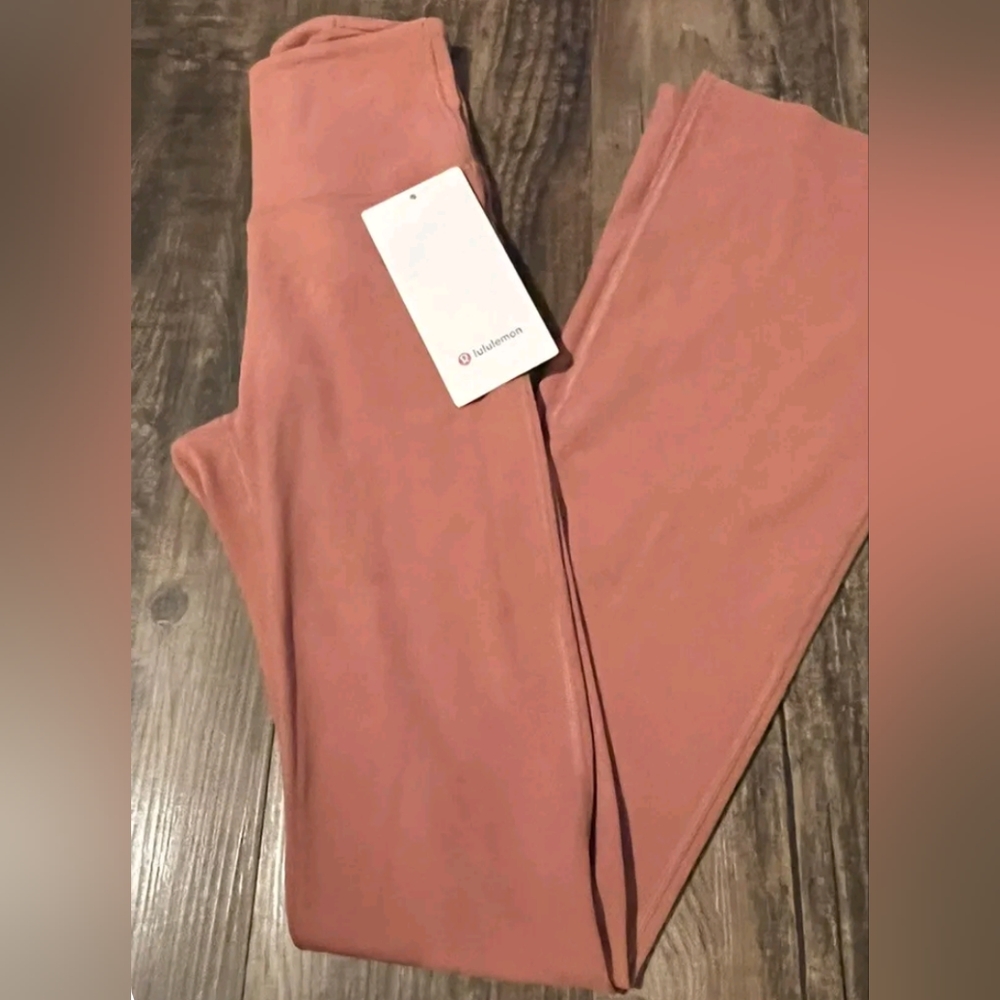 NWT Lululemon Size 16 Groove Pant SHR Flare *Nulu BRRO Brier Rose Pink $118